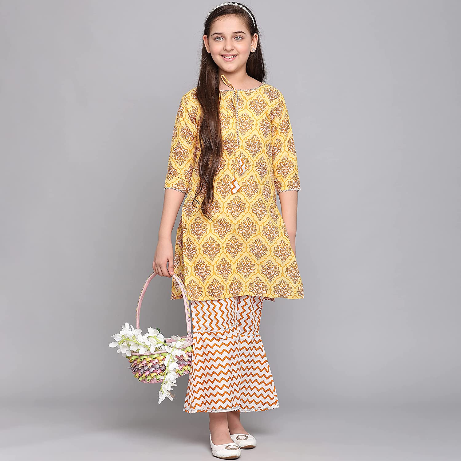 Vrishti 1 Cotton Top With Bottom New Exclusive Wear Latest Kids Collection